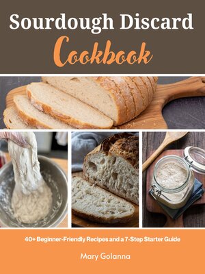 cover image of Sourdough Discard Cookbook